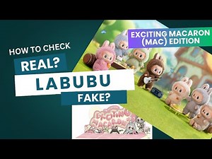 How to verify your labubu popmart is authentic! ✅ [MAC EDITION]