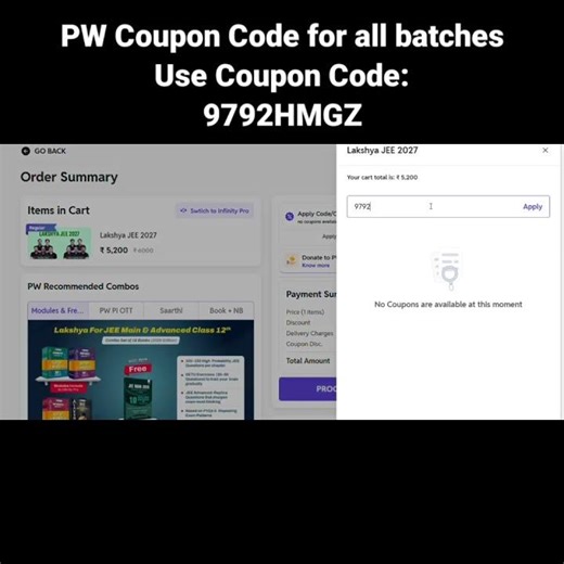 🚀📚 PW Course Savings Trick | Try This Code Before You Enroll (JEE/NEET/Foundation)
