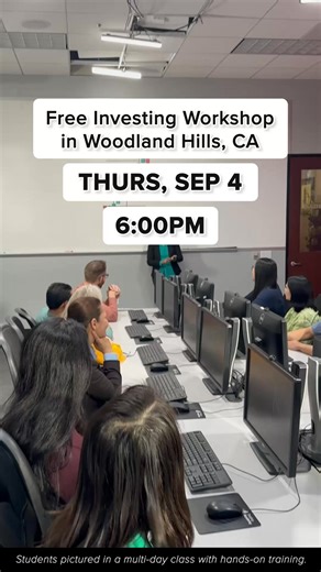 👉 𝗔𝘁𝘁𝗲𝗻𝗱 𝗧𝗵𝗲 𝗙𝗥𝗘𝗘 𝗜𝗡-𝗣𝗘𝗥𝗦𝗢𝗡 𝗧𝗿𝗮𝗱𝗶𝗻𝗴 𝗪𝗼𝗿𝗸𝘀𝗵𝗼𝗽! ✅ Two-hour live workshop at one of our education centers ✅ Weekly stock trade samples from some of our most popular instructors ✅ Trading QuickStart Kit packed with 𝟭𝟬 𝗺𝗶𝗻𝗶-𝗹𝗲𝘀𝘀𝗼𝗻𝘀 𝗼𝗻 𝗱𝗶𝗴𝗶𝘁𝗮𝗹 𝗮𝘀𝘀𝗲𝘁𝘀, 𝘀𝘁𝗿𝗮𝘁𝗲𝗴𝘆 𝗮𝗻𝗱 𝗺𝗼𝗿𝗲 👉 Do you think Wall Street uses the news and tips from their brother-in-law to decide when to buy and sell? 👈 𝗝𝗼𝗶𝗻 𝘂𝘀 𝗳𝗼𝗿 𝗮 𝗳𝗿𝗲𝗲 𝗶𝗻𝘁𝗿𝗼 