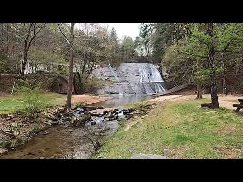 I explore Moravian Falls, North Carolina