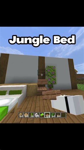 Minecraft Jungle Bed💀(Chicago)