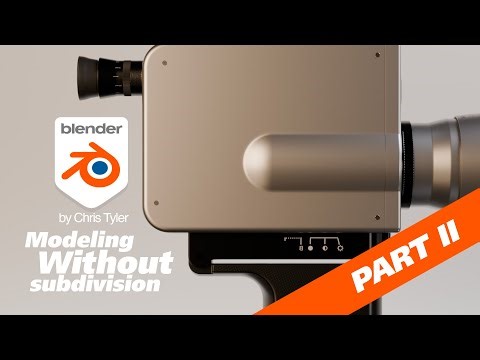 Modeling without subdivision, Part II. Modeling the back side.