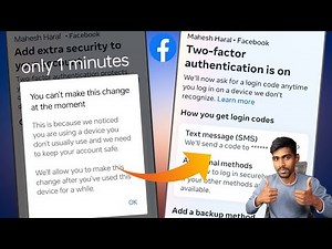 You can't make this change at the moment Facebook two factor Fix |fb 2 factor authentication problem