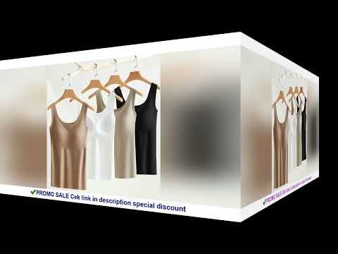 M-2XL Ice Silk Seamless One-piece Bottoming Tank Tops with Chest Pads Women Inner Outerwear Wide Sho