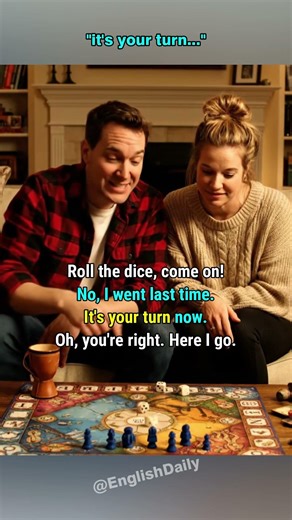 Spoken English (it's your turn...) #englishconversation #speakenglish #spokenenglish