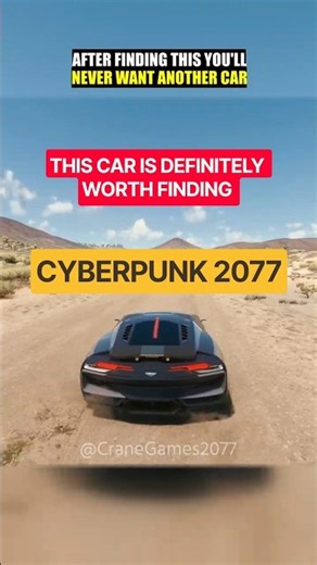 I Regret Buying a Car After Finding This #cyberpunk2077 #shorts