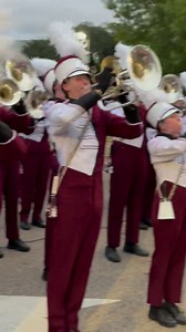 3.5K views · 236 reactions | Our Famous Maroon Band is warmed up and heading to the stadium.  | Mississippi State University | Facebook