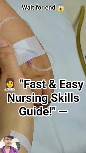 👩‍⚕️ "Fast & Easy Nursing Skills Guide!" — #song #doctor #nurselife #hospital #nursepros #nursetips