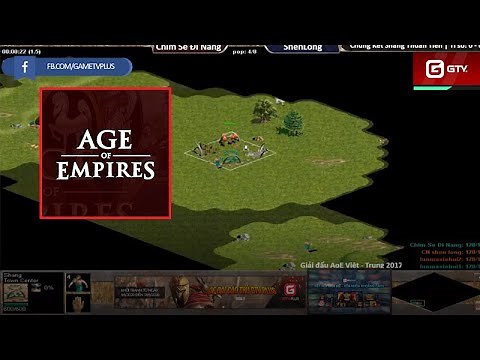 AOE: Trận 1 Solo Shang Chung Kết Chim Sẻ Đi Nắng vs ShenLong Ngày 06 08 2017