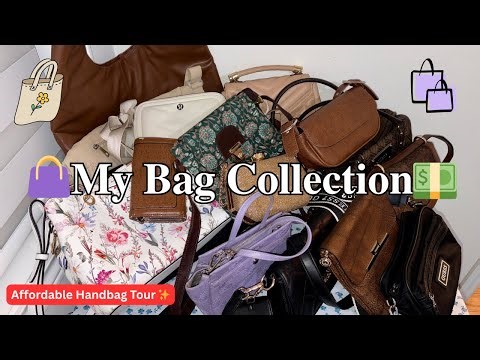 👜 My Bag Collection 💕 | Stylish & Affordable Handbag Tour ✨
