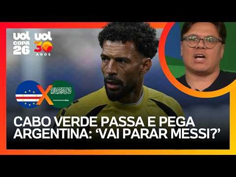 CABO VERDE AVANÇA! 'NINGUÉM NO MUNDO PAROU MESSI, SERÁ QUE VOZINHA VAI CONSEGUIR?', DIZ RENAN