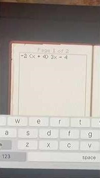 I’m Teaching Distributive Property of One Step Equations