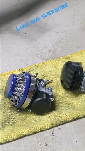 how to install a high performance carburetor on 80cc motorized bicycle