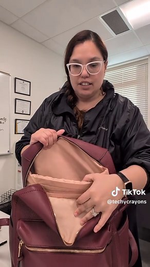 Poppy & Peonies Nomad Backpack Review in Berry