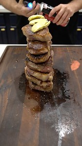 Love a good seven stack #steak #beef #bbq #cooking #fallflavors | cookinwithswiss
