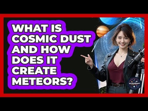What Is Cosmic Dust And How Does It Create Meteors? - Astronomy Made Simple