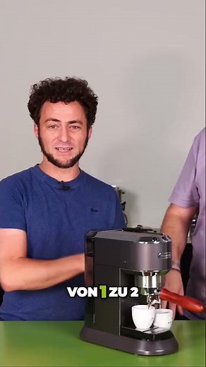 Kaffeemenge mit Dedica einstellen - so geht es!