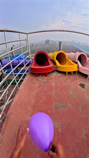 Bella ciao parkour balloon catch challenge pov