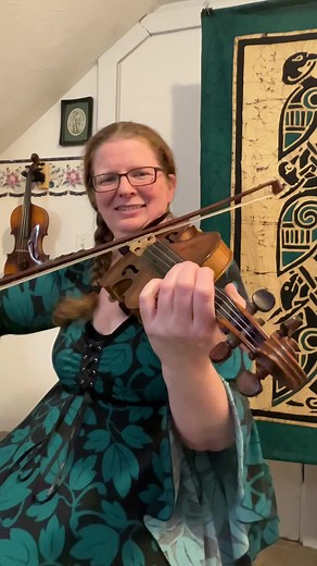 Diving into the magical world of Scottish folklore with a little "Tam Lyn" on the fiddle! This tune tells a centuries-old story of love, magic, and the fairy realm. If you'd like to try your hand at playing it, I'd love to hear your rendition! Post your video with #KatherinesFiddleTales, so I can see it! | Katherine Moller