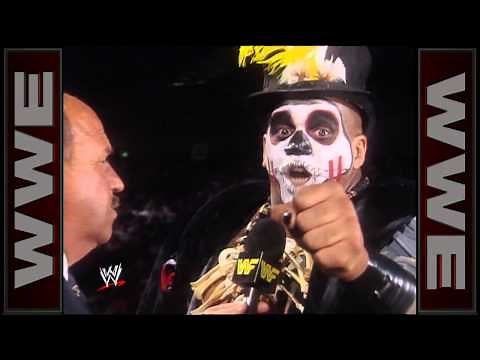 Papa Shango puts a voodoo curse on Mean Gene Okerlund: Superstars, June 6, 1992