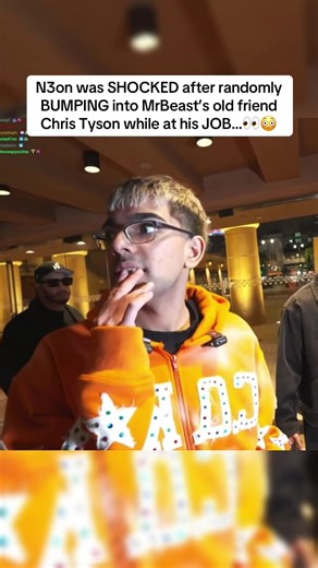 N3on was SHOCKED after randomly BUMPING into MrBeast’s old friend Chris Tyson while at his JOB…👀😳 | #n3on #ryangarcia #mrbeast #christyson #kristyson