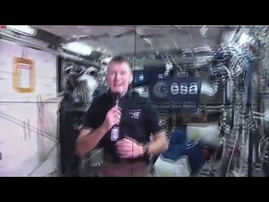 Tim Peake broadcast from the International Space Station