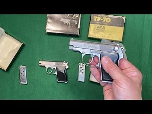 Norton or Budischowsky TP-70 Pocket Pistols in 22lr and 25acp