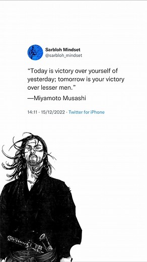 Vagabond Quotes by Miyamoto Musashi: Embrace Discipline