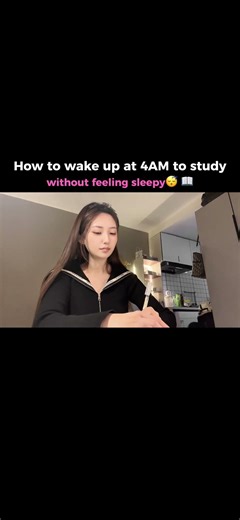 How to Wake Up at 4AM to Study Without Feeling Exhausted 😴📖