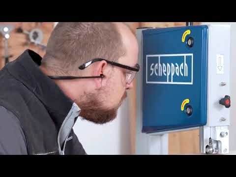 Πριονοκορδέλα ξύλου 80mm 550W 5901505901 Scheppach HBS261 troxeioshop gr