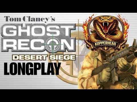 I BEAT DESERT SIEGE (ON VETERAN) - Tom Clancy's Ghost Recon: Desert Siege (2002) Longplay