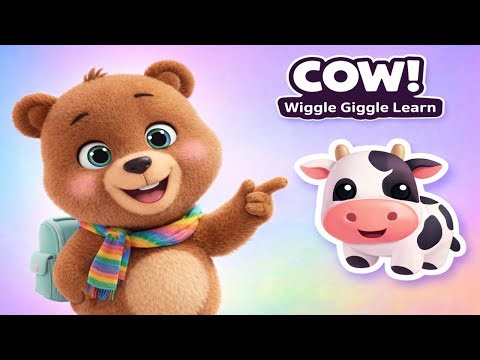 Cow Sound “Moo!” 🐮 | Animal Sounds for Toddlers