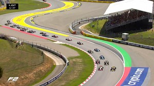 104K views · 724 reactions | We went pedal pressing and wheel turning for a second time 'round Circuit de Barcelona-Catalunya!  Watch the Feature Race highlights ️ | FIA Formula 2 | Facebook