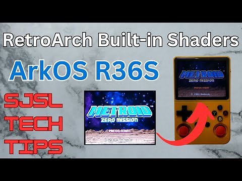 How to Use the Built in Shaders in ArkOS for the R36S