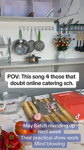 Online school registration ongoing Click Link for more information https://chat.whatsapp.com/D7UKwUEnE59IzYTNVA4iBe Online school registration is ongoing for Sept batch Diploma 6 months 140,000 (over 200 practical recipes & important theories) 3 months Certificate in catering 70,000 3 months Certificate in cake/ sugarcraft 70,000 6 weeks pastries & baking 50,000 BENEFITS *Diploma students can seats for NABTEB EXAMINATION *They can join the physical students during convocation *Access to our chef