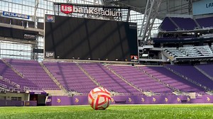 **CONTEST CLOSED - CONGRATULATIONS TO CHRISTOPHER H.** ⚽ TICKET GIVEAWAY ⚽ CAUTION: the CONCACAF Gold Cup Quarterfinals at U.S. Bank Stadium are ONE MONTH away! To celebrate we're giving away four (4) tickets to both of the matches on June 29. Comment below and tell us who you would bring with you for your chance to win! Sweepstakes ends Friday, May 30 at 11:59 pm CT. | U.S. Bank Stadium