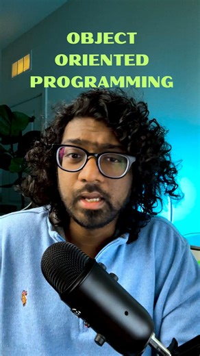 Code with Kranthi on Instagram: "What is Objective Oriented Programming - explained in 60 seconds. #programming #coding #telugu #codewithkranthi"