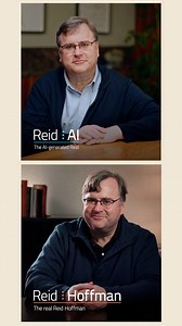 Reid Hoffman on Instagram: "Why did I deepfake myself? To see if conversing with an AI-generated version of myself can lead to self-reflection, new insights into my thought patterns, and deep truths."