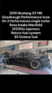 On3 single 15 GT M6 dyno reels shorts #dynojet #automobile #ford #fast #shorts #mustang
