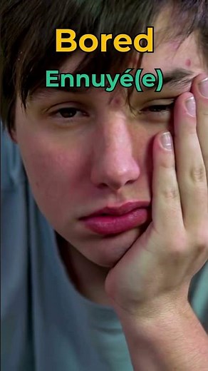 Les émotions en anglais !