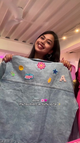 Customizing My First Denim Jacket at Sunsilk Event