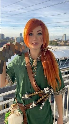 my alex minecraft cosplay! ⛏️ #minecraft #gaming #cosplay