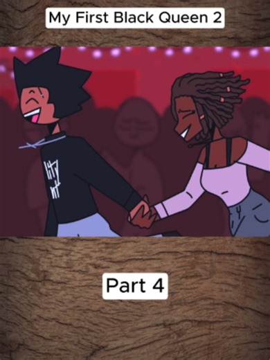 My First Black Queen 2 #anime #animation #cartoon #fyp | black queens