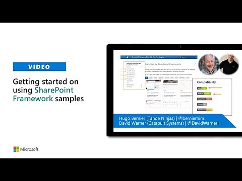 Getting started on using SharePoint Framework samples