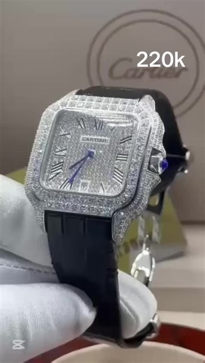 DE SANTOS CARTIER WRISTWATCH……220k #fyppppppppppppppppppppppp #fypシ゚viral #viralvideostiktok #cartier