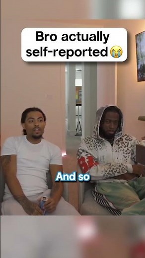 Bro actually self-reported😭