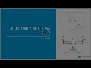 1.01 Airlaw. Part 07 - Rights of the way