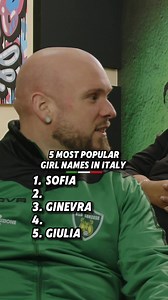 465K views · 4.6K reactions | I 5 nomi femminile più popolari in Italia  | The Growing Up Italian Podcast | Facebook