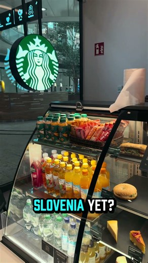 Starbucks v Sloveniji?! 🤔 #slovenija #ljubljana #food #foodie