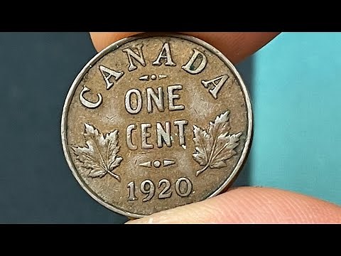 1920 Canada 1 Cent Coin • Values, Information, Mintage, History, and More